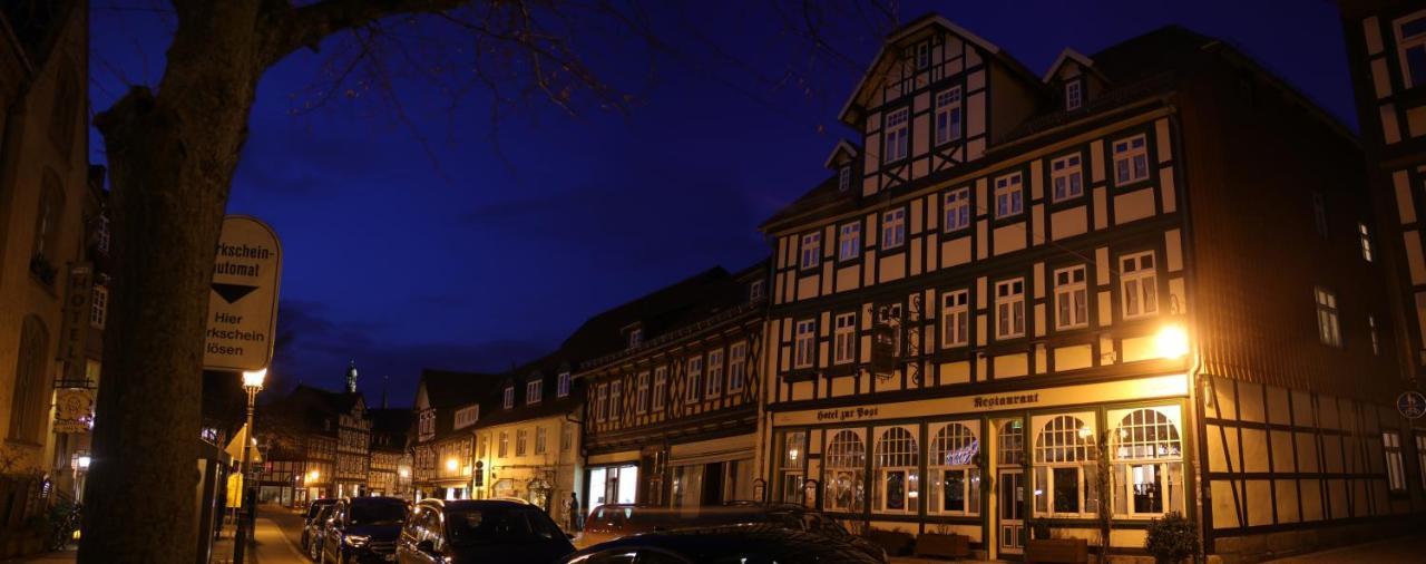 Hotel Garni Zur Post Wernigerode Zewnętrze zdjęcie